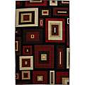 New Wave Russet Red Rug (5 x 8) Today 