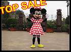 100% Brand New Minnie Mouse Mascot Costume Adult Size ★ Disney