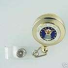Son in US Air Force Retractable Badge ID Holder Reel