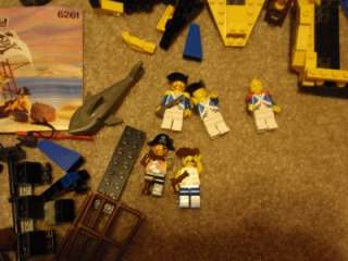 Lot Legos Pirate Ship Caribbean Clipper Sea Hawk 6274 6261 Raft 