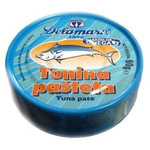Tuna Pate, Tunina (Delamaris) 80g Grocery & Gourmet Food