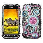   HD2 Colorful Rhinestones Crystal Glitter Bling Phone Case Cover  