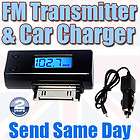 fm radio transmitter for apple ipod nano touch classic iphone 3g 3gs 4 