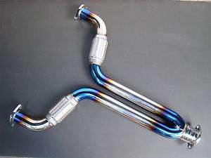   350Z 350 Z VQ35 EXHAUST FLEX Y PIPE SS340 STAINLESS FREE GASKETS