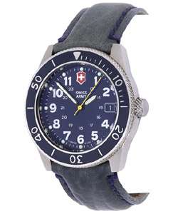 Swiss Army Mens Lancer Blue Dial Watch  