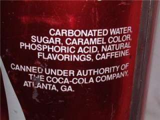 Coca Cola Can Shaped Cooler  