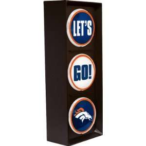 Denver Broncos Lets Go Light   NFL 