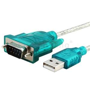 USB 2.0 to RS232 Serial DB9 9 Pin Adapter Cord Cable  