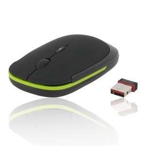   Wireless Optical Mouse with USB Receiver (Black) Electronics