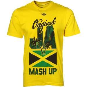    adidas Jamaica Gold Country Soccer T shirt