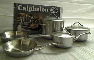 Calphalon Contemporary Stainless 8 Piece Cookware Set $590.00  