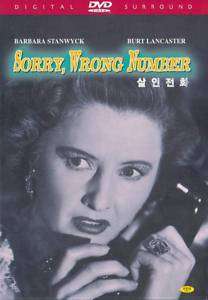 Sorry, Wrong Number (1948) Barbara Stanwyck DVD  