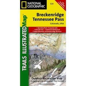 Breckenridge / Tennessee Pass Map 