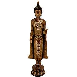 Standing 20 inch Thai Buddha Statue (China)  