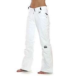 Marker Womens Lo Rise Performance Snow White Pants  