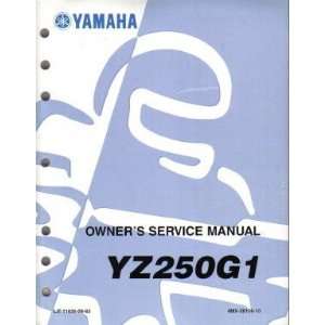   1995 Yamaha YZ250 Factory Service Manual Yamaha Motors Books