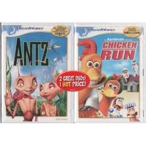  Antz / Chicken Run LIMITED EDITION 2 Pack DVD Set Movies 