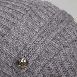 Michael Kors Womens Wool/ Cashmere Button Cap  
