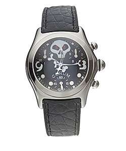 Corum Bubble Skull Chronograph Quartz Watch  