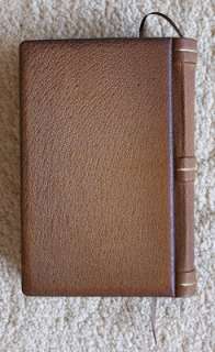 BLANK NOTEBOOK DIARY JOURNAL, Handmade Leather Bookmark  