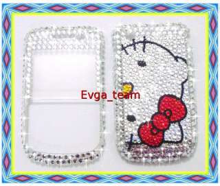 Hello kitty Bling Case Cover For blackberry 8520 8530 D  