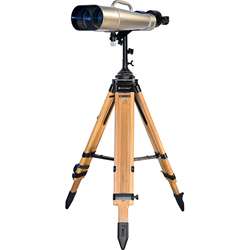 25x/40x100mm Jumbo Binoculars w/ Wooden Tripod  