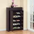 Studio 5 shelf Red Cocoa Shoe Cabinet  