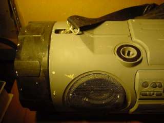   RV B90 POWERED WOOFER AM/FM CASSETTE CD PLAYER BOOMBOX RADIO  