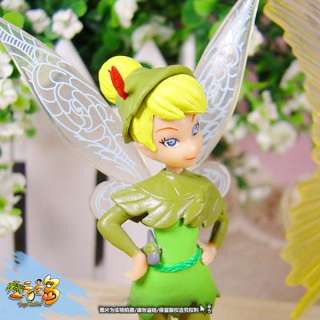 4pcs Disney Peter Pan Tinker Bell Angel Set Figure Xmas  