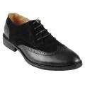 Boston Traveler Mens Topstitched Sueded Lace up Oxfords 