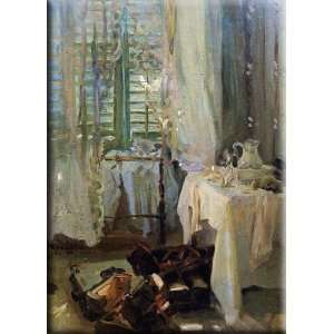  A Hotel Room 21x30 Streched Canvas Art by Sargent, John 