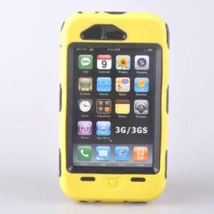  Heavy Duty Tough Cover Case *Yellow* For iphone 3G 3GS 