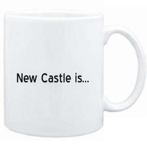  Mug White  New Castle IS  Usa Cities