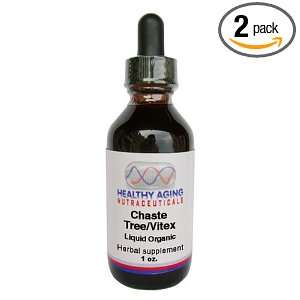 Healthy Aging Nutraceuticals Chaste Tree/Vitex Liquid Organic 1 Ounce 