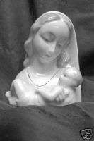 Statue, Madonna and Child,3 1/2” from Japan Mary/Jesus  