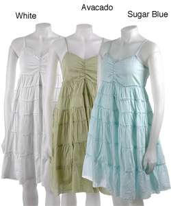 Galeno Tiered Cotton Sundress  