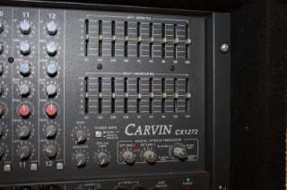 Carvin CX1272 12 Channel Mixer with Case  