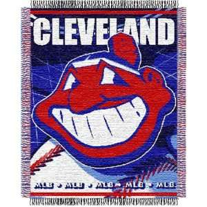  Cleveland Indians Major League Baseball Woven Jacquard 