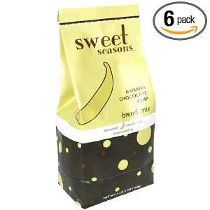 Sweet Seasons Bread Mix, Banana Chocolate Chip, 18 Ounce Packages 