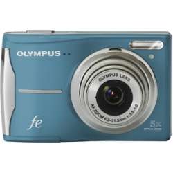 Olympus FE 46 Point & Shoot Digital Camera   Blue  