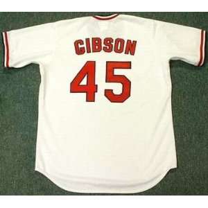  BOB GIBSON St. Louis Cardinals 1974 Majestic Cooperstown 