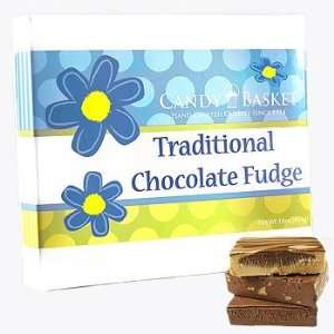 Traditional Dark Chocolate Fudge Candy Basket  Grocery 