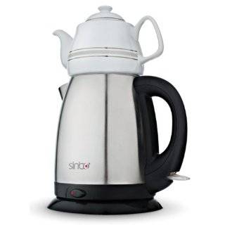 STM 5200 Maress Steel Tea Set Electric Kettle Teapot  Black