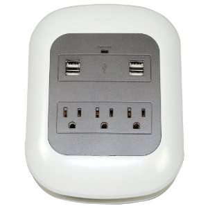  Wiremold PX1003 Super Tap USB Multi Outlet Power Center 
