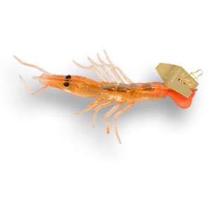   oz Chatterbait Chatter Shrimp Redfish Shipped w/out Pkg Orange  