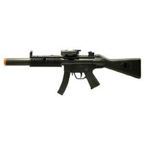 Spring MP5SD5 Submachine Gun Silencer Airsoft Gun Full Stock  