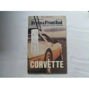 Brake & Front End March, 1983 The Complete Undercar Service Magazine 