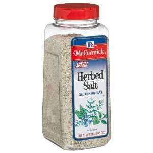 McCormick Herbed Salt (no Msg), 25 Ounce Plastic Bottle  