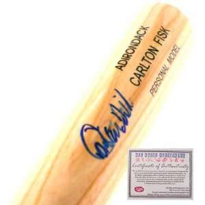   Fisk Autographed Mizuno Name Model Baseball Bat
