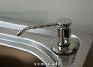 Luxury Stainless Steel Soap Dispenser for Kitchen Sink  